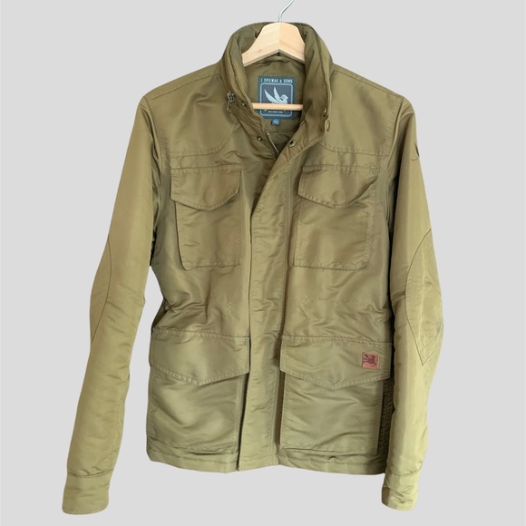 I. Spiewak & Sons Olive Green Insulated Jacket - Picture 3 of 10